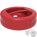 Plastic twist-off lid &Oslash;100 with an opening and stopper