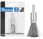 &Scaron;epetėlinis vielos &scaron;epetys Geko 17mm, suktas plienas, dažams, rūdijimui