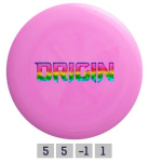Diskgolfo diskas Midrange Driver Neo Origin Origin Barstamp violetinė