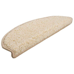 Laiptų kilimėliai 30 vnt Kremas 65x21x4 cm, 65 x 21 x 4 cm