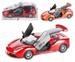 Raudonas sportinis automobilis žaislas