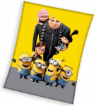 Vaiki&scaron;kos antklodės 130x160 minionai