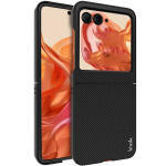 &bdquo;IMAK&ldquo; Carbon Fiber plastikinis dėklas - juodas (Motorola Razr 50)
