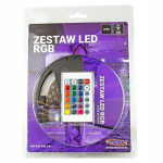 Rgb Led juosta 5m su pulteliu, 300 Led, 12v