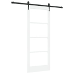 vidaXL Slankios durys Balta 83 x 202 cm