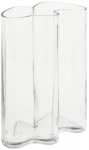 Stiklinis vazonas gėlėms, 19 x 11,5 x 25 cm