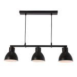 Pakabinamas &scaron;viestuvas Candellux Inez 3xE27 60W juodas lofto dizainas