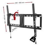 Satt-2 32''-80'' (iki 45 kg, VESA 60*40 cm)