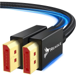 DISPLAYPORT 2.1 DP 8K 120Hz 4K 320Hz 240Hz FREESYNC GSYNC 80Gbps kabelis 3M