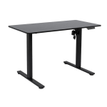 Auk&scaron;čio reguliuojamas ra&scaron;omasis stalas Home4you ERGO FIT 120x68 cm juodas elektrinis