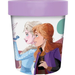 Plastikinis puodelis - TATAWAY - Disney Frozen - Elsa ir Anna - 260 ml - Neslystantis pagrindas