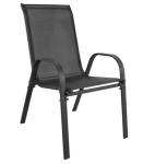 2-jų kėdžių komplektas Sofia, 91x44x43 cm, pilkas