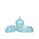 Buteliukas Twistshake antikolikinis Pro Double 79009, 180 ml, mėlynas