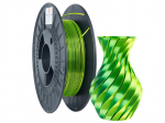 Filament 3DPower PLA SILK DUAL 1.75mm Žalia ir geltona 0.3kg