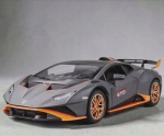Metalinis automobilio modelis Lamborghini Hurac&aacute;n Sto 1:24, pilkas