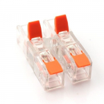 Universali užspaudžiama laidų jungtis, tiesi 2-2, 0.2-4.0mm&sup2;, 32A, 450V, 20vnt.