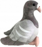 Dubi Pilkas Pauk&scaron;tis - 24cm Mink&scaron;tas Pliu&scaron;inis Žaislas