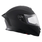 Pilno veido motociklininko &scaron;almas su Bluetooth lizdu Vevor WLT-169, juodas