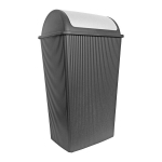 Domotti &scaron;iuk&scaron;liadėžė Curly, 45 l, pilka