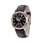 I&scaron;manusis laikrodis Zeno-Watch Vyrų laikrodis - Gentleman Big Date Quartz auksu padengtas - 6662-7004Q-Pgr-f1