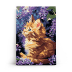Tapymas pagal numerius 20x30 cm, Imbiero kačiukas, varvikas, MC1157e