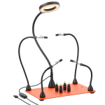 Magnetinė litavimo stotelė su LED lempa