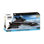 Statybų žaidimas - COBI - Lockheed SR-71 Blackbird - 589 dalys - Juodas - Surinkti patiems