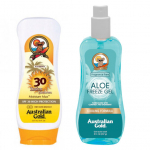 Australian Gold Spf 30 Lotion 237Ml + Australian Gold Aloe Freeze Spray Gel 237Ml