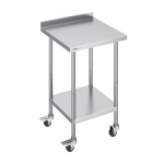 Darbastalis su ratukais Vevor HETG-24*24-L, 61x61 cm