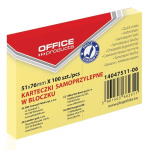 Lipnūs lapeliai Q-Connect 51x76/100 vnt.