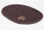 Hobbydog ovali pagalvė Dark Brown, R4, 66x51 cm