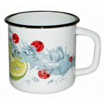 Emalio puodelis 1,0l