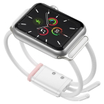 Apyrankė Baseus 'Lets go' skirta Apple Watch Series 42 / 44mm balta / rožinė