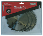 Pjovimo diskas medienai Makita D-44753, 165x20 mm, 3 vnt