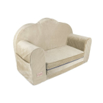 Sofa Velvet Kids V110, kreminė
