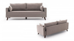 I&scaron;skleidžiama sofa Artie Bella 208, kreminės spalvos