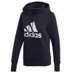 Džemperis moterims Adidas Badge of Sport Overhead Fleece W GC6917, mėlynas, XS