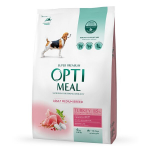 OPTIMEAL &trade;. Visavertis sausas maistas suaugusiems vidutinių veislių &scaron;unims su kalakutiena, 4 kg