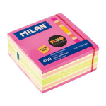 Lipnūs lapeliai Milan, 76 x 76 mm, 400 lapelių