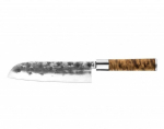 Japoni&scaron;ko plieno peilis STYLE DE VIE, VG10 Forged, Santoku, 18 cm