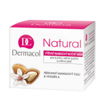 Maitinamasis naktinis veido kremas su migdolų ekstraktu Dermacol 50 ml