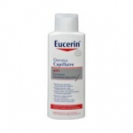 &Scaron;velnus &scaron;ampūnas jautriai galvos odai Eucerin DermoCapillaire, 250 ml