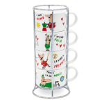 Bialetti puodelių rinkinys, 4 vnt.