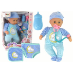 Baby Doll lėlė su mėlyna pižama