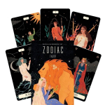 Taro kortos ir vadovas Zodiac Tarot