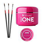 Nagų priauginimo rinkinys Silcare Milkshake gelis 50 g N05
