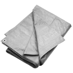 Pilkas tentas vidaXL, 3x6m, 180g/m&sup2;, Hdpe