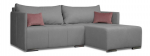 Kampinė sofa Deka-Sturis &Scaron;viesiai pilka
