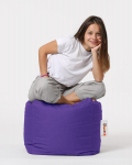 Sėdmai&scaron;is Square Pouf, violetinis