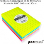 Lipnių lapelių blokelis Zi-32, 5 spalvos, 100x150mm